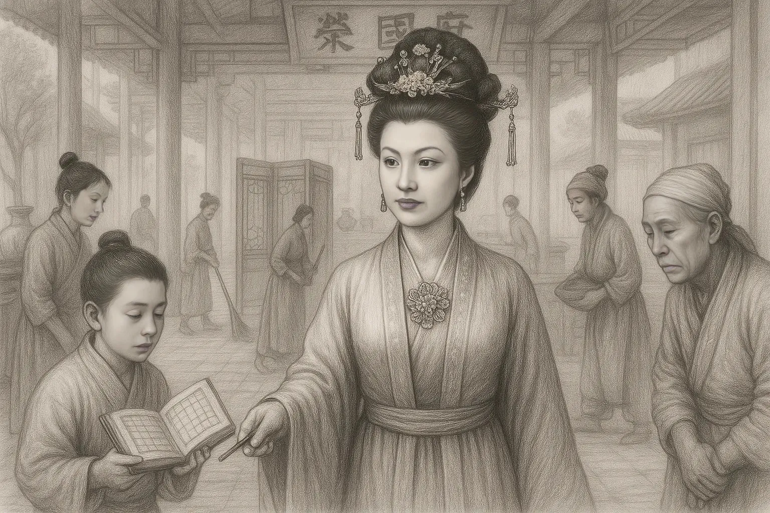 命令模式的範例 - 王熙鳳調度理家